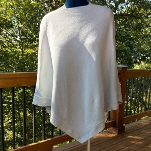 Barefoot Dreams Ombre Cream/ Aqua Poncho
